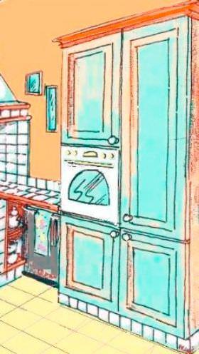 CUCINA ARMADIO DISPENSA